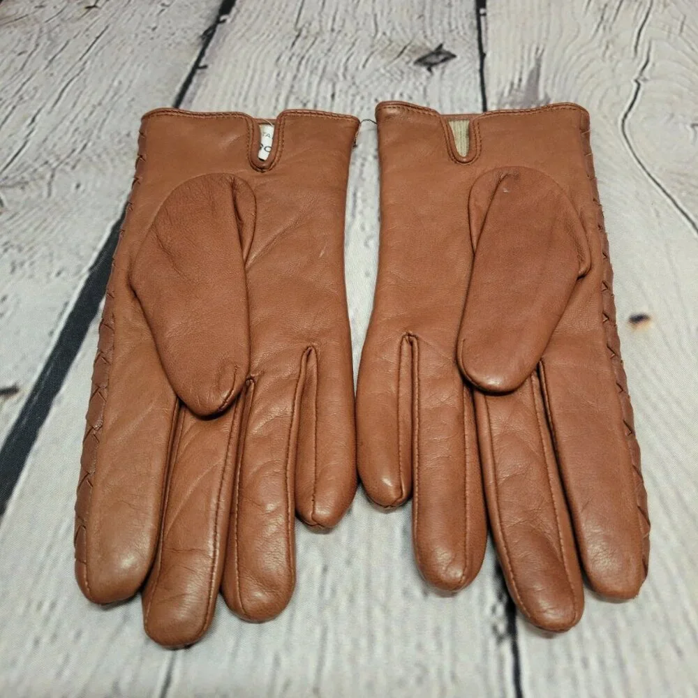 Bloomingdale's Fancy Nappa Leather Gloves - Exclusive